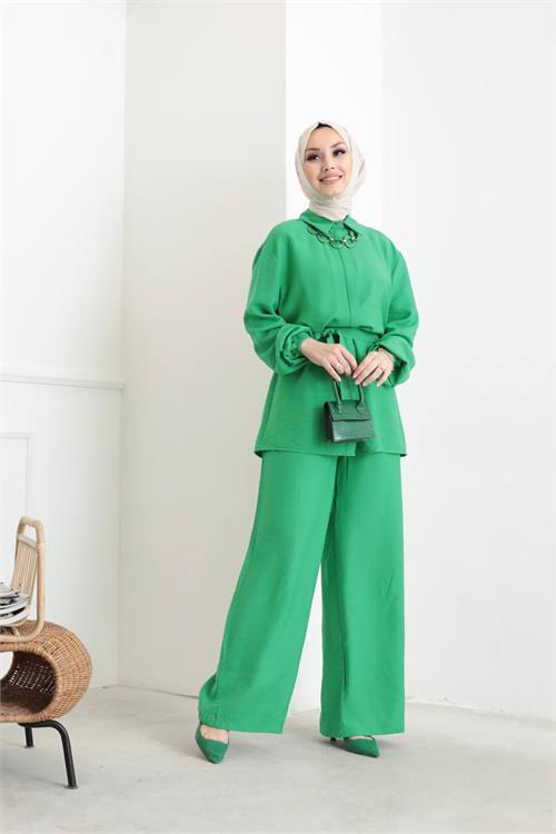 Dipmoda kadın ayrobin tunik pantolon alt üst takım DPSMS041