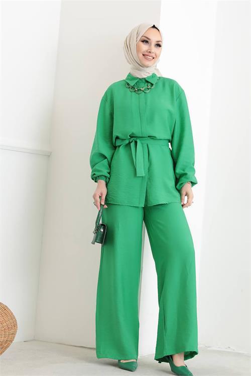 Dipmoda kadın ayrobin tunik pantolon alt üst takım DPSMS041