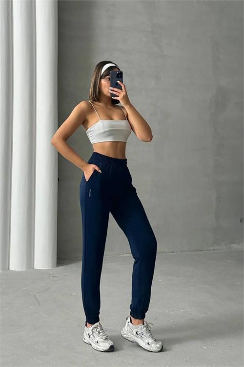 Dipmoda kadın beli ve paçası lastikli eşofman altı DPNBG065