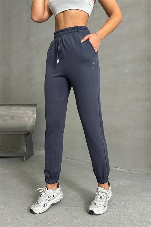 Dipmoda kadın beli ve paçası lastikli eşofman altı DPNBG065