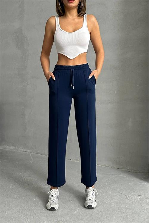 Dipmoda kadın likralı modal kumaş çımalı binici pantolon DPNBG064