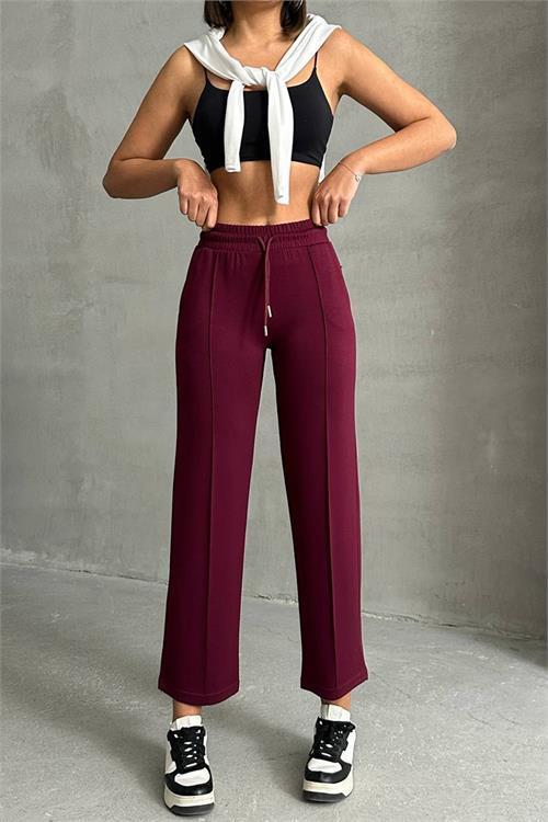 Dipmoda kadın likralı modal kumaş çımalı binici pantolon DPNBG064