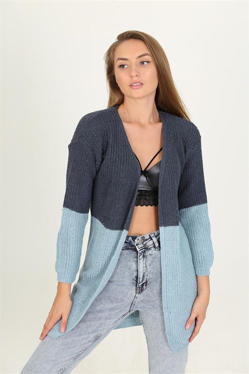 Dipmoda kadın mint yeni sezon selanik triko hırka RY0038 