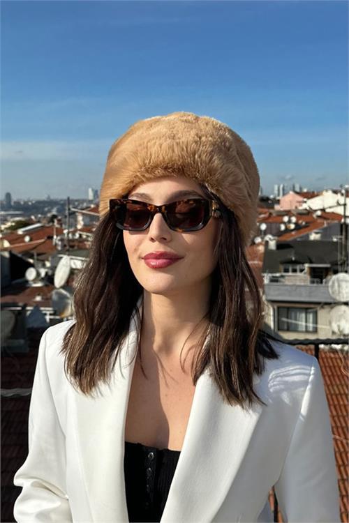 Dipmoda kadın suni kürk rus slav kalpak şapka DPAKS004