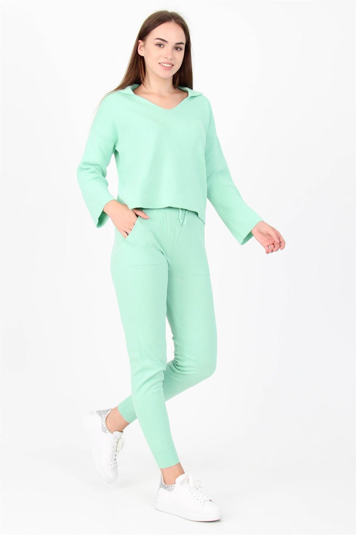 Dipmoda Kadın Yeni Sezon İkili Triko Takım DPPCNH08