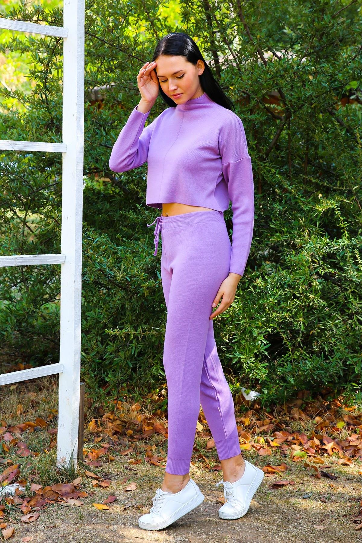 Dipmoda Kadın Yeni Sezon İkili Triko Takım DPNB7056