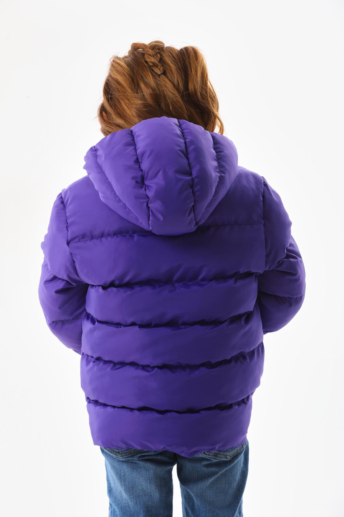 Kız Erkek Çocuk Su Geçirmez İç Polarlı Kışlık Mont & Kaban DPRBC008