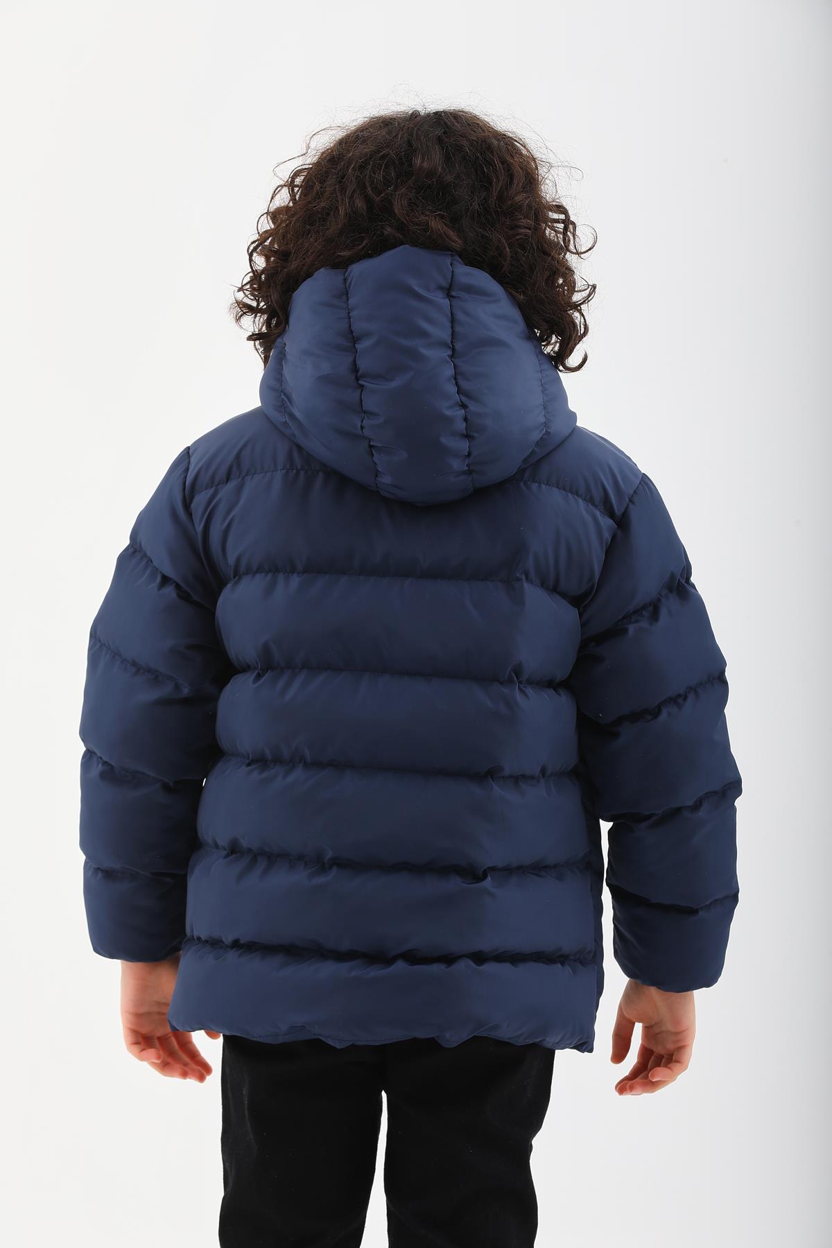 Kız Erkek Çocuk Su Geçirmez İç Polarlı Kışlık Mont & Kaban DPRBC015