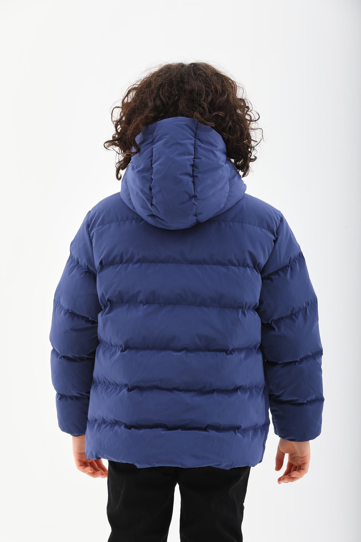 Kız Erkek Çocuk Su Geçirmez İç Polarlı Kışlık Mont & Kaban DPRBC015