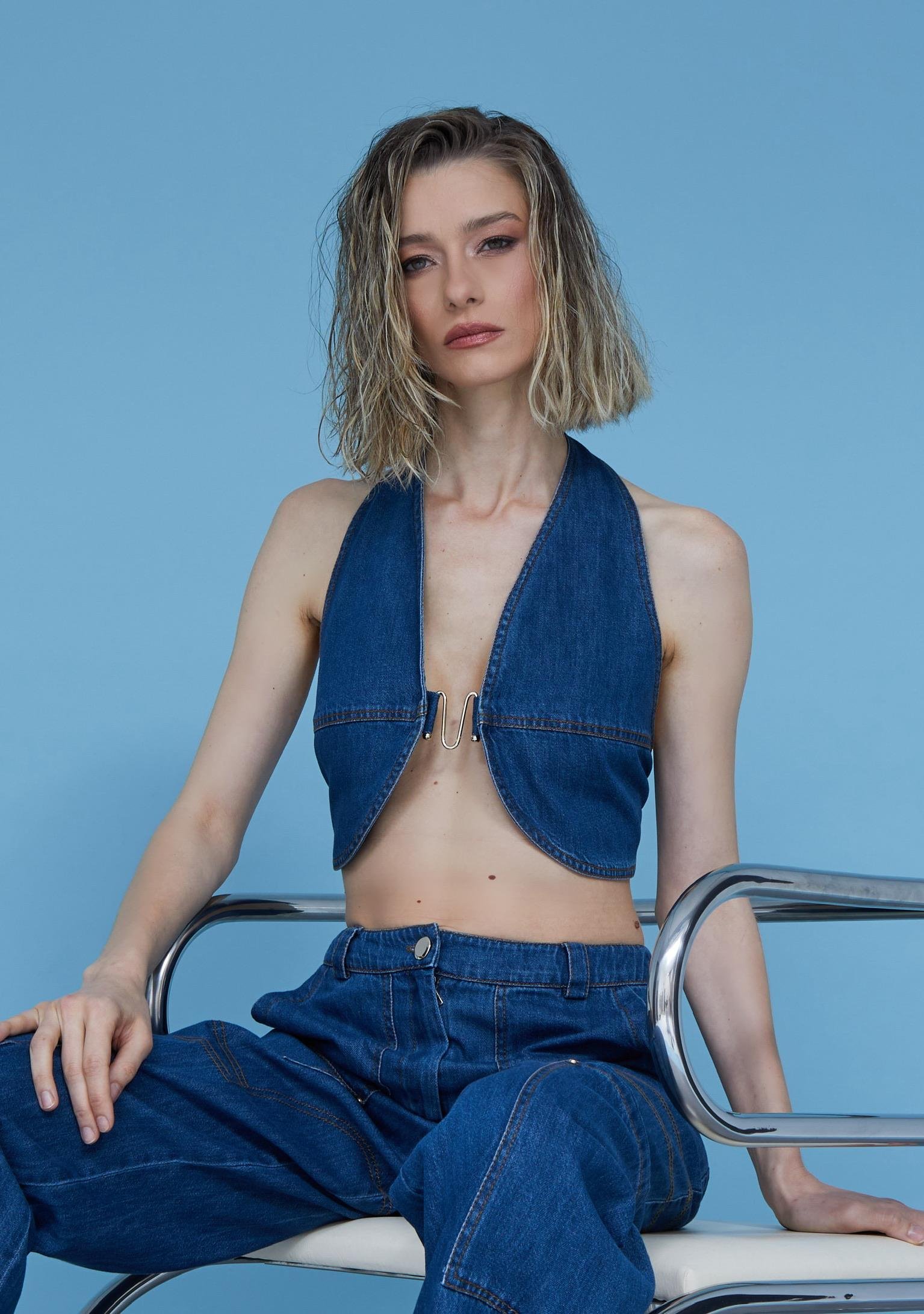 ALICE NAVY BUSTIER