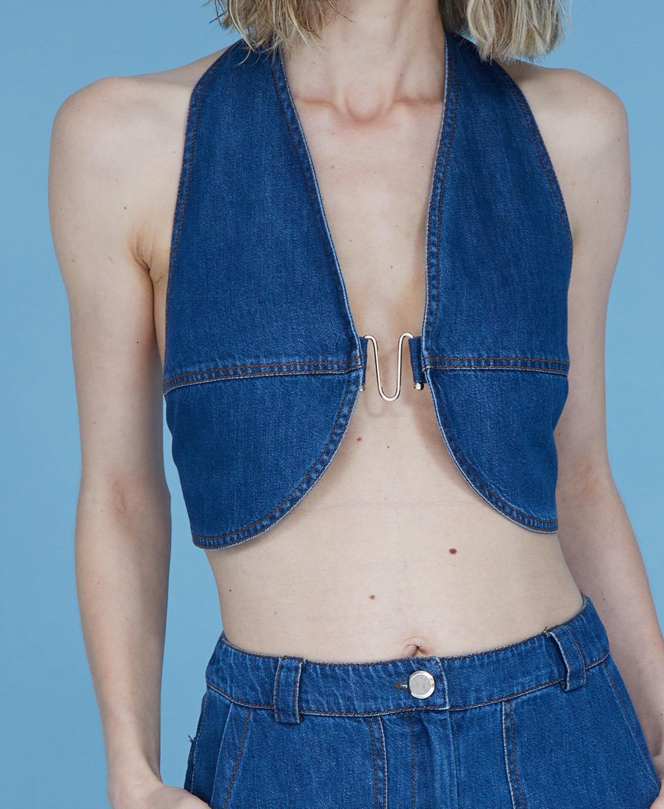 ALICE NAVY BUSTIER