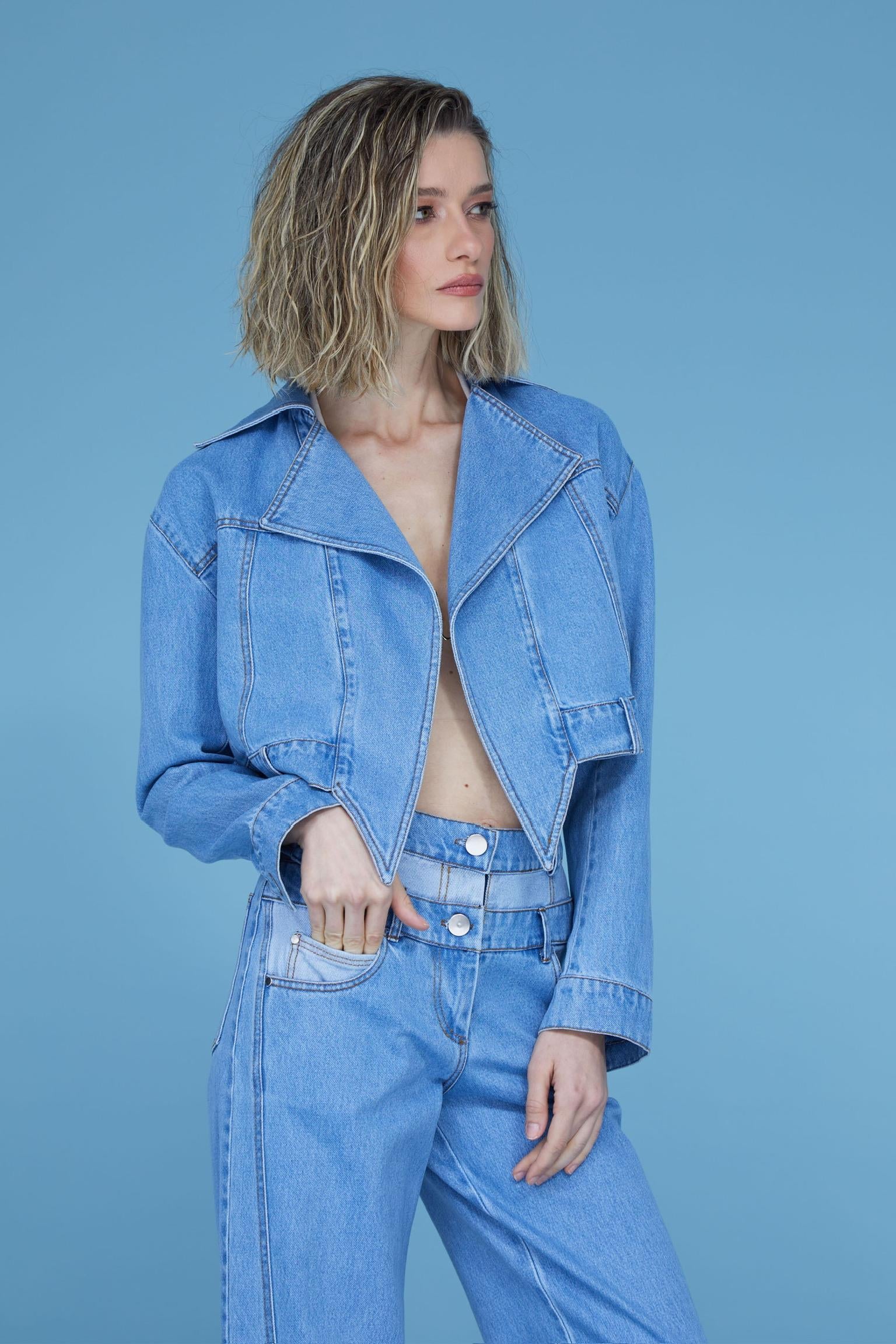 CHARLOTTE NAVY JACKET