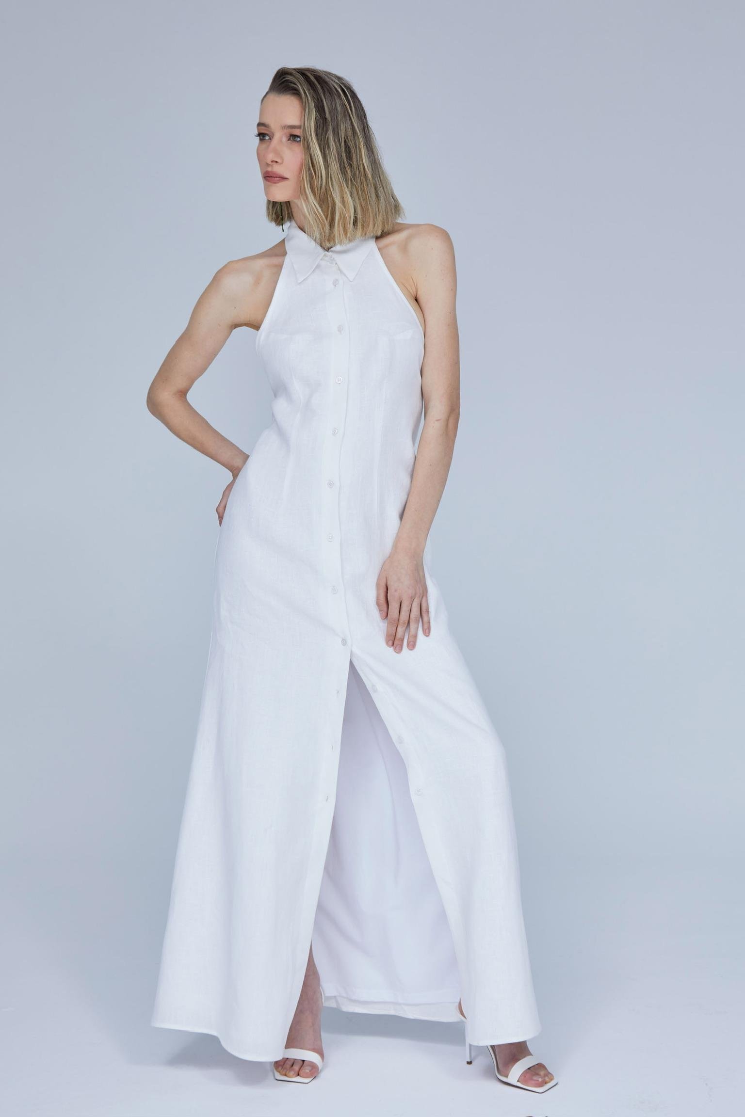 RUBY LINEN DRESS