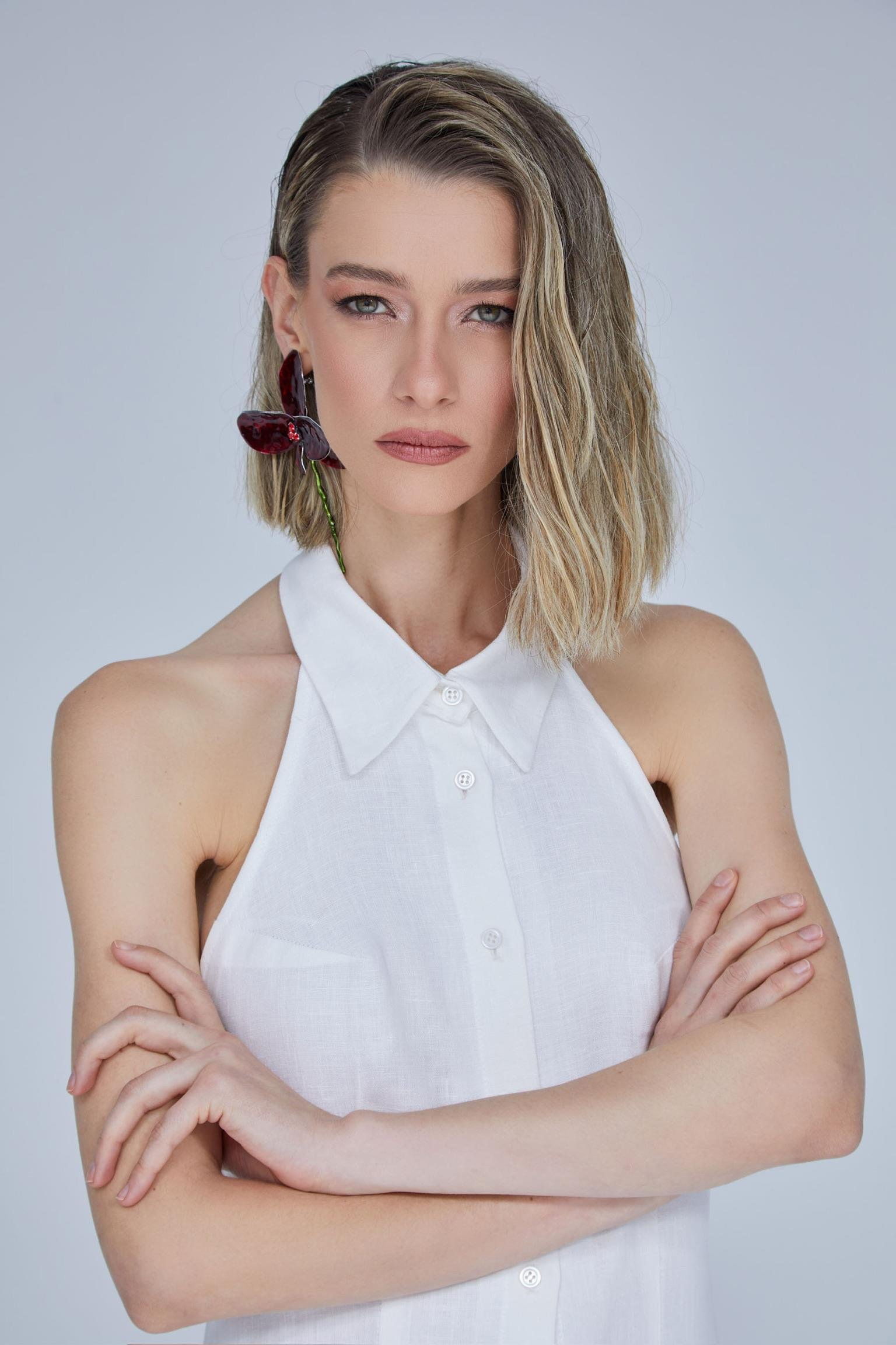 RUBY LINEN DRESS