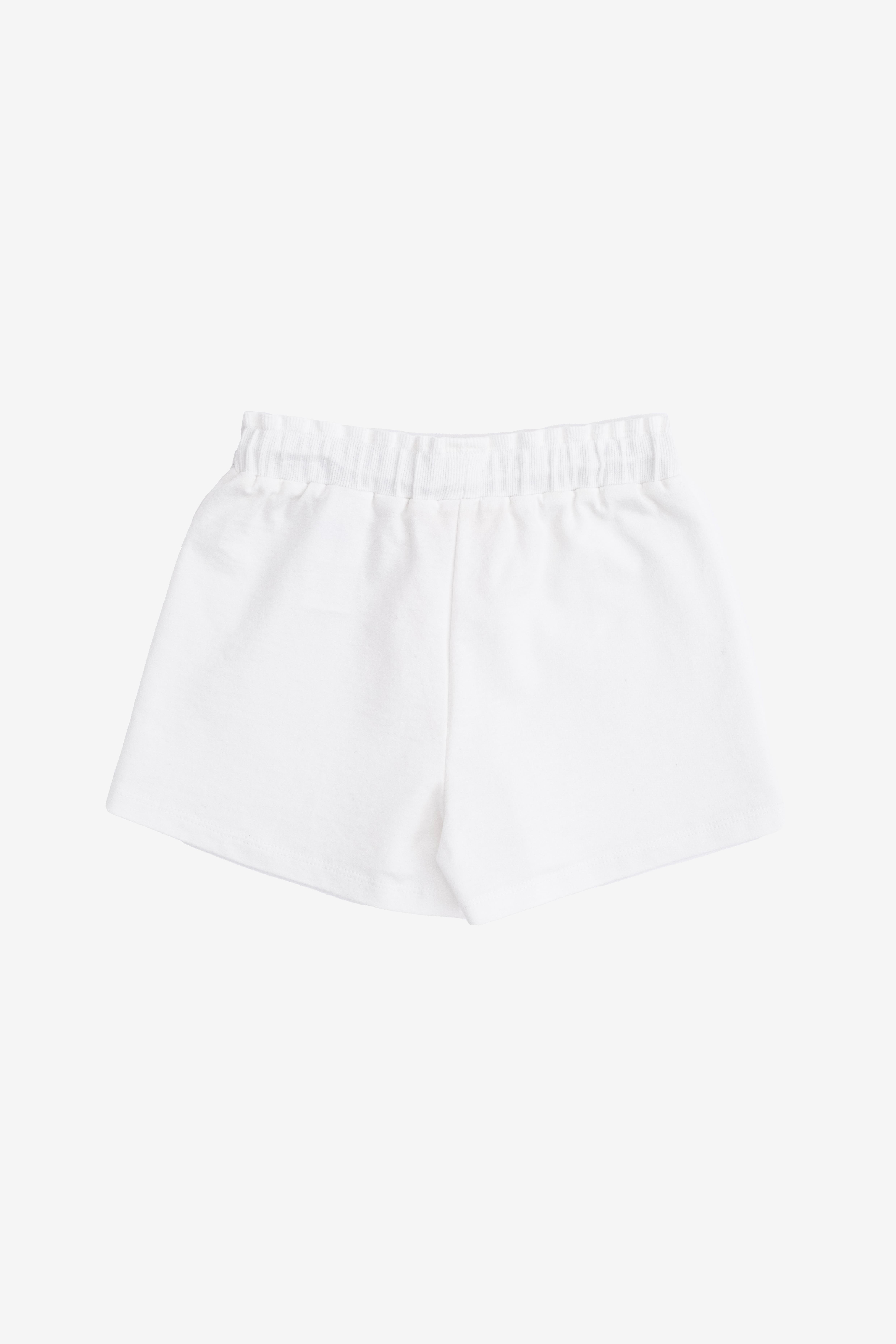 Meon Beyaz Kız Çocuk Short Etek