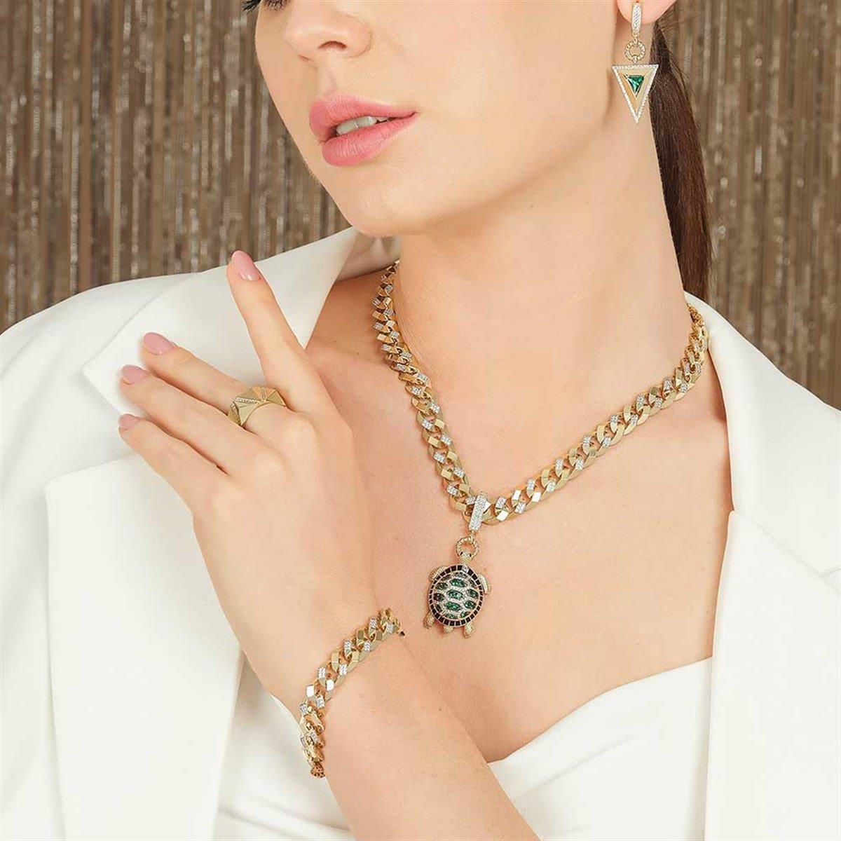 Kaplumbağa Kolye Ucu Charm