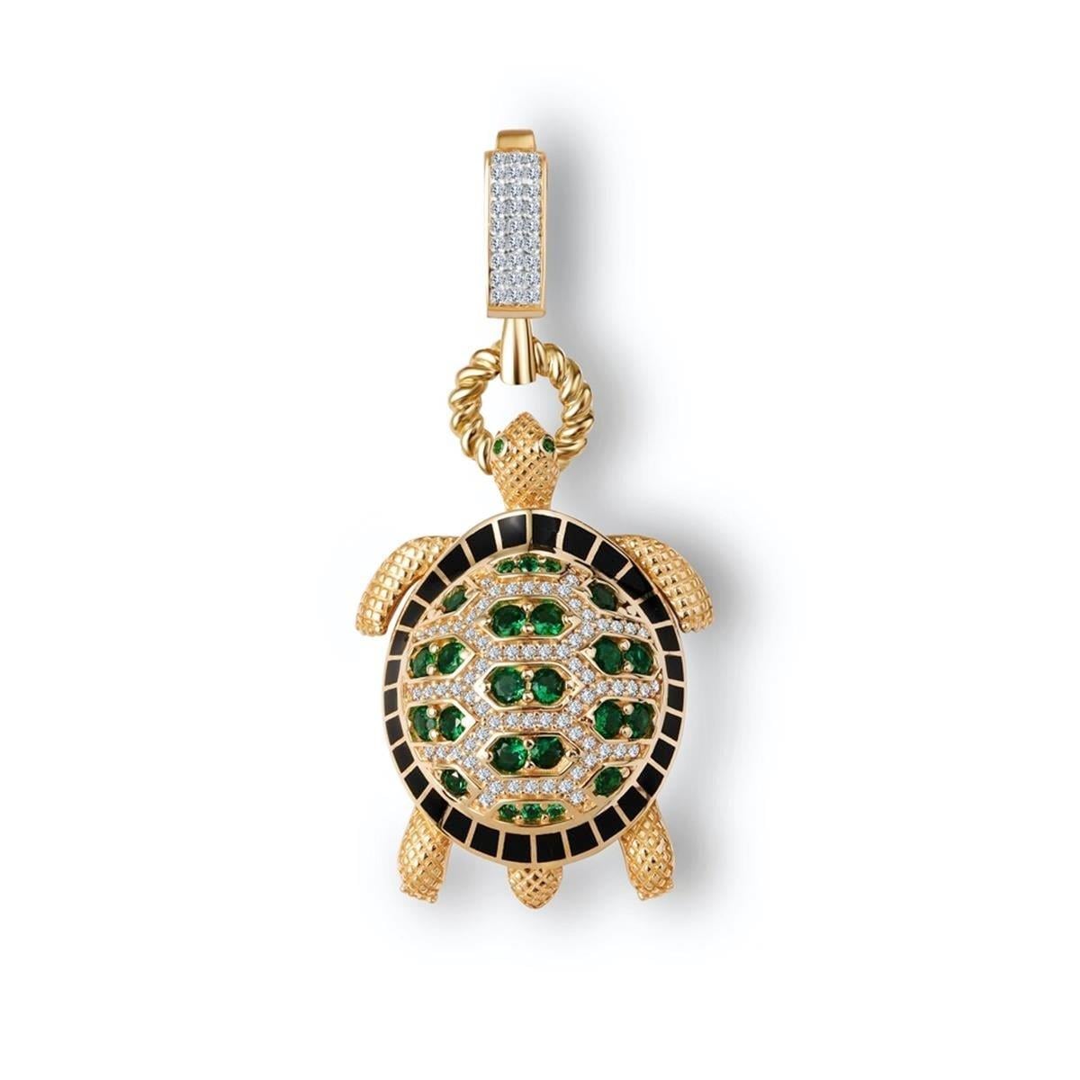 Kaplumbağa Kolye Ucu Charm