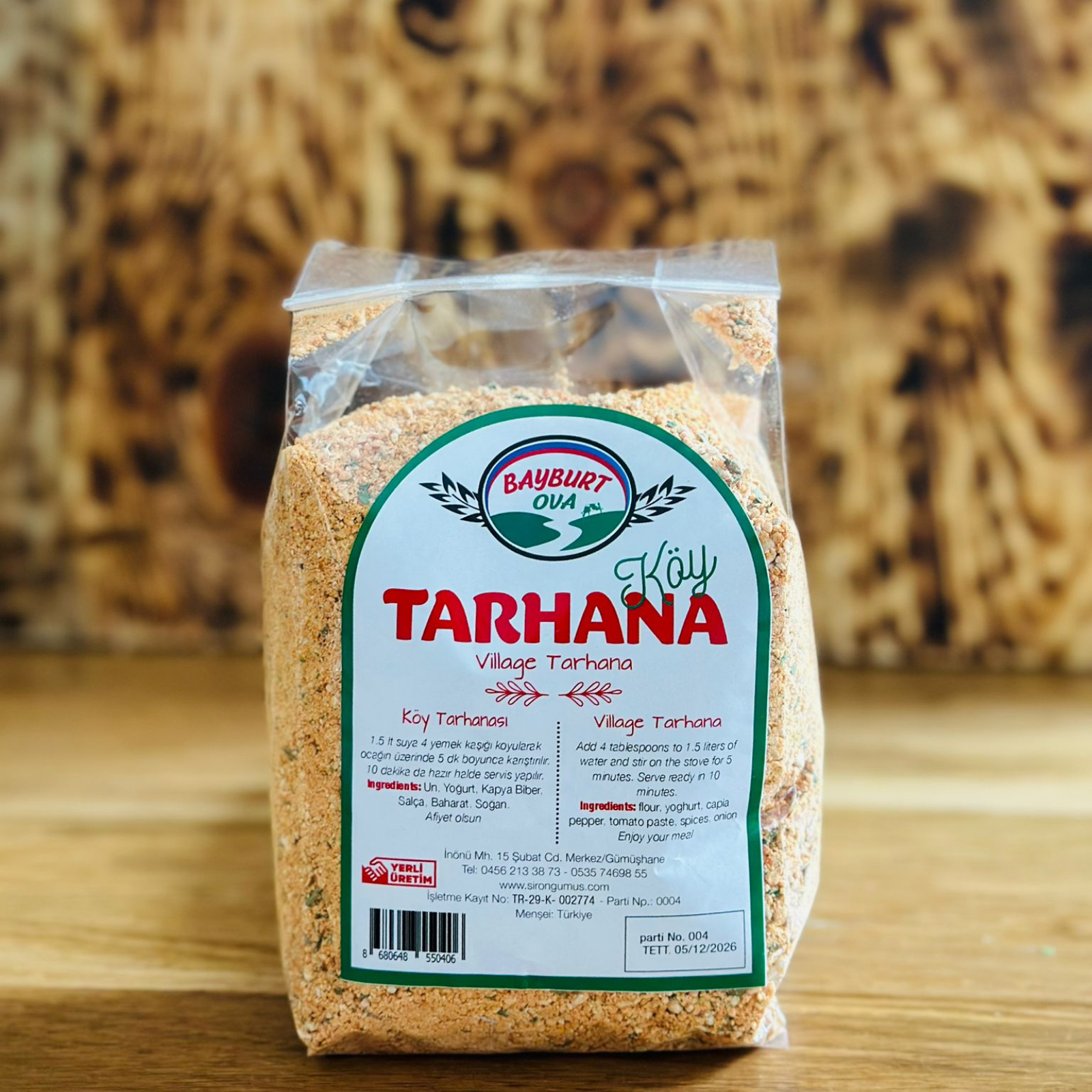 BAYBURTOVA TARHANA 500 GR