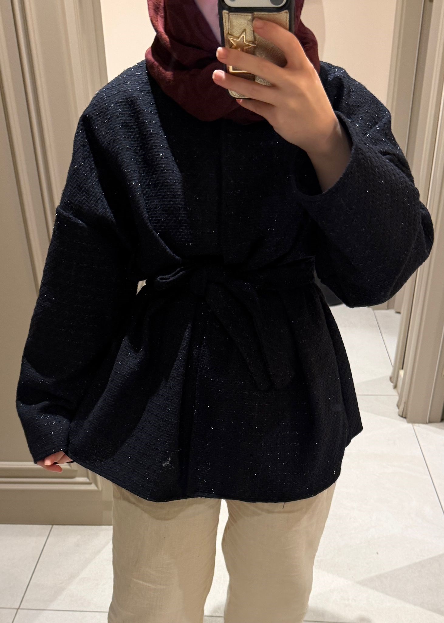 Chanel Tüvit Ceket Lacivert