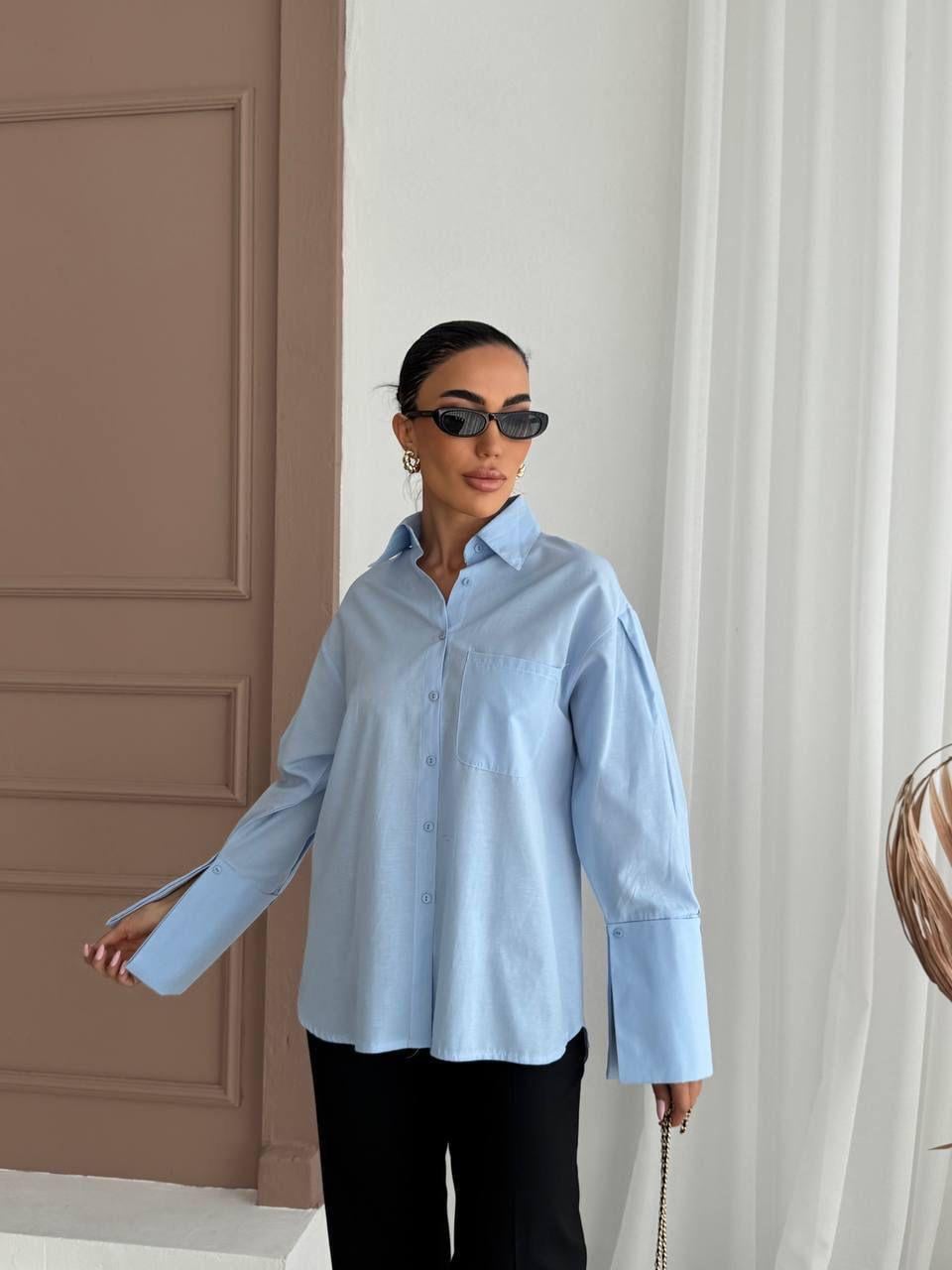 Kol Detaylı Gömlek