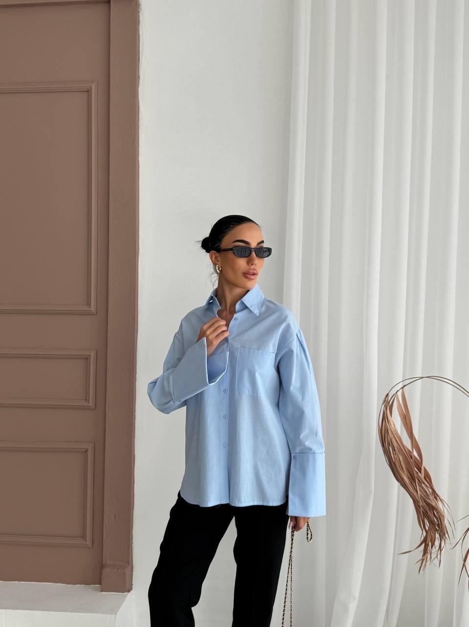 Kol Detaylı Gömlek