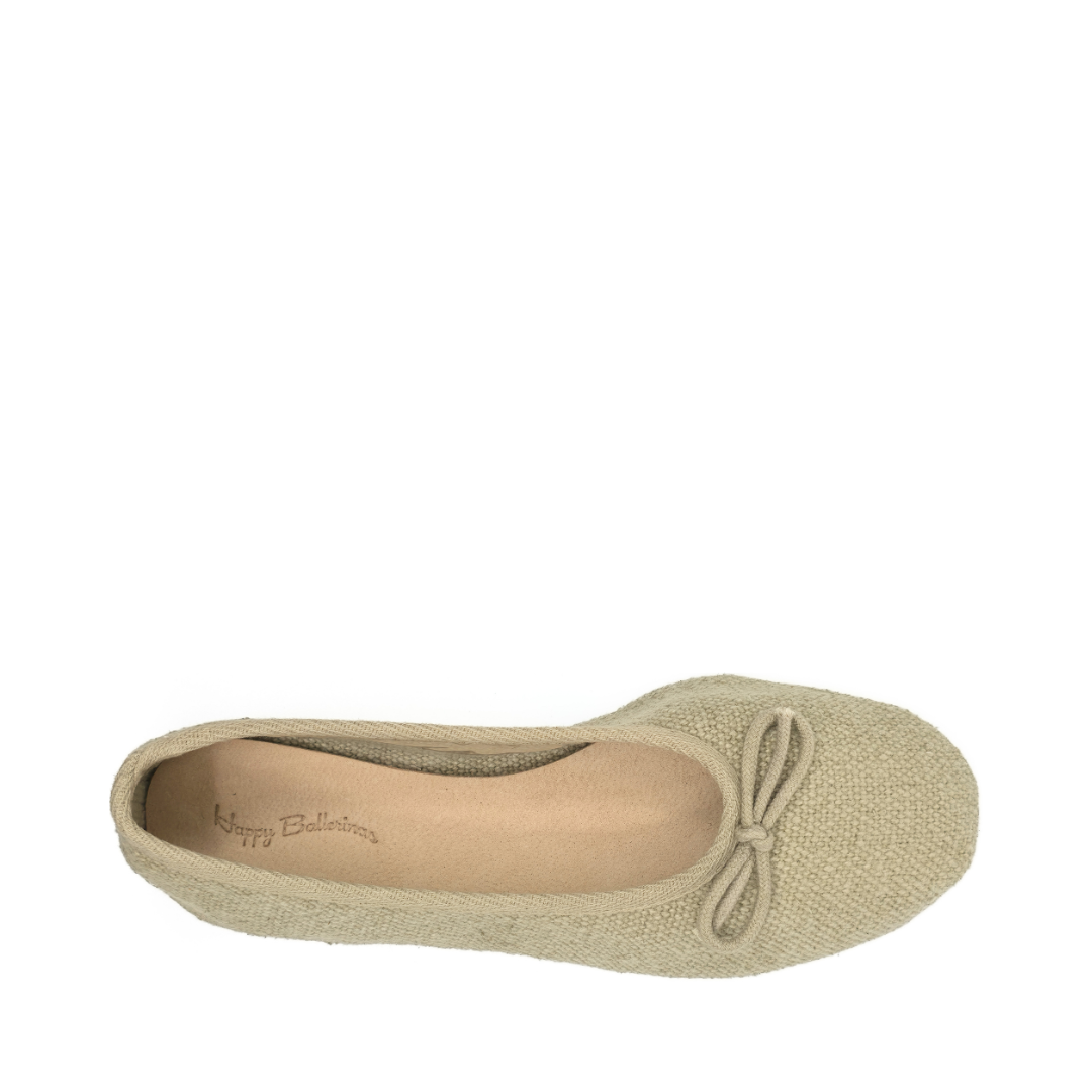 Athena - Bej  El Dokuması Barefoot Babet