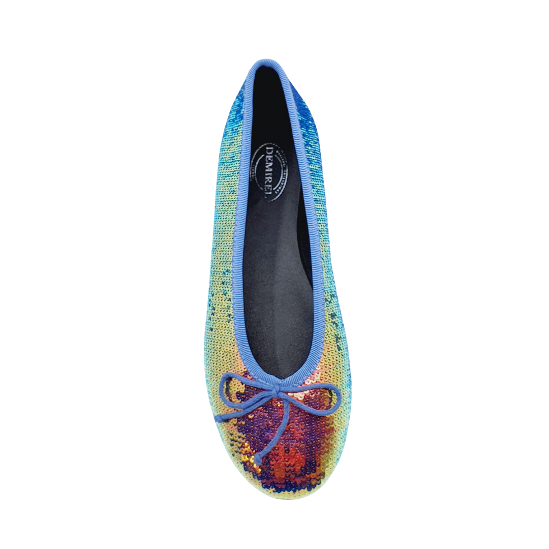 Positano Multicolor Payetli Babet