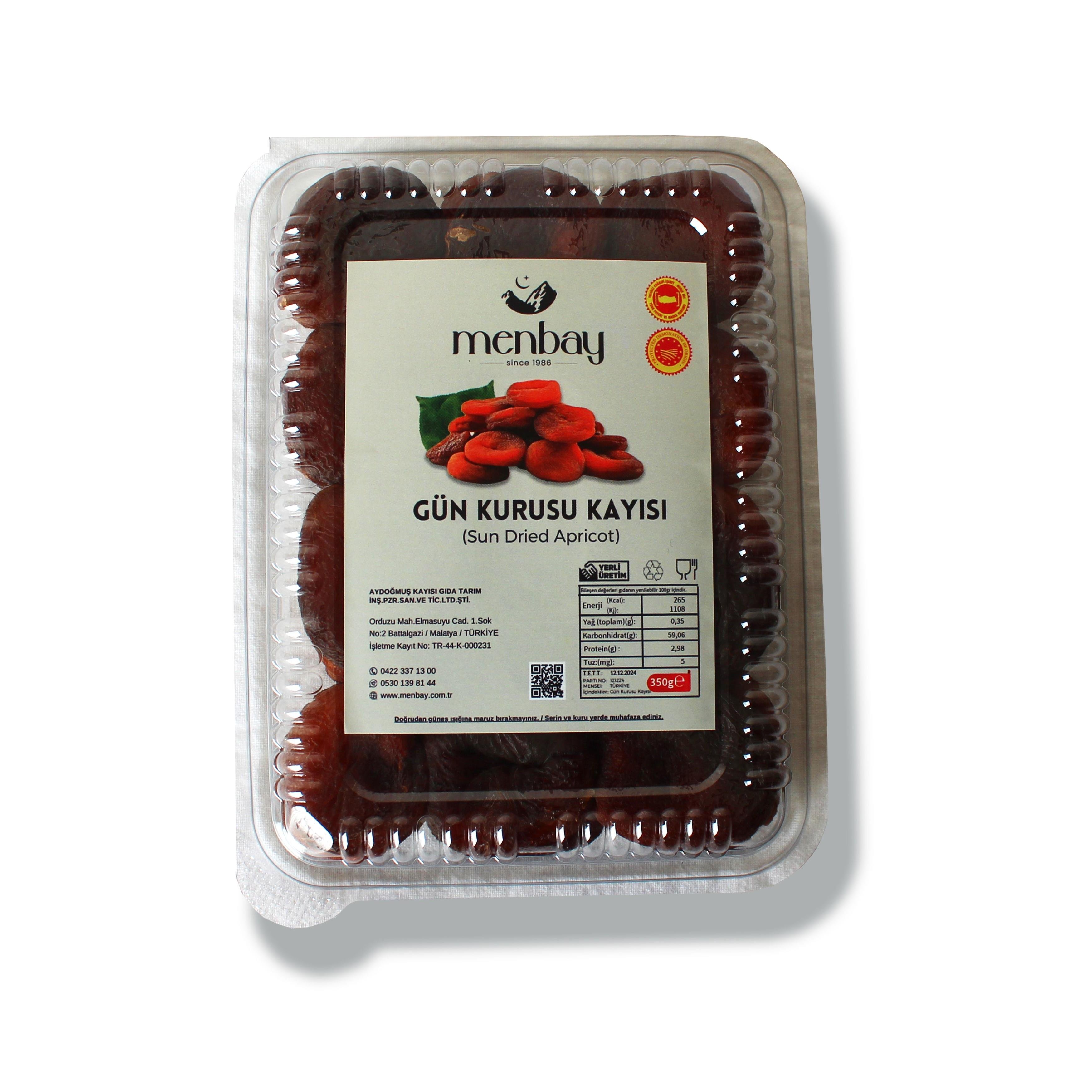 MENBAY GÜN KURUSU KAYISI 350g