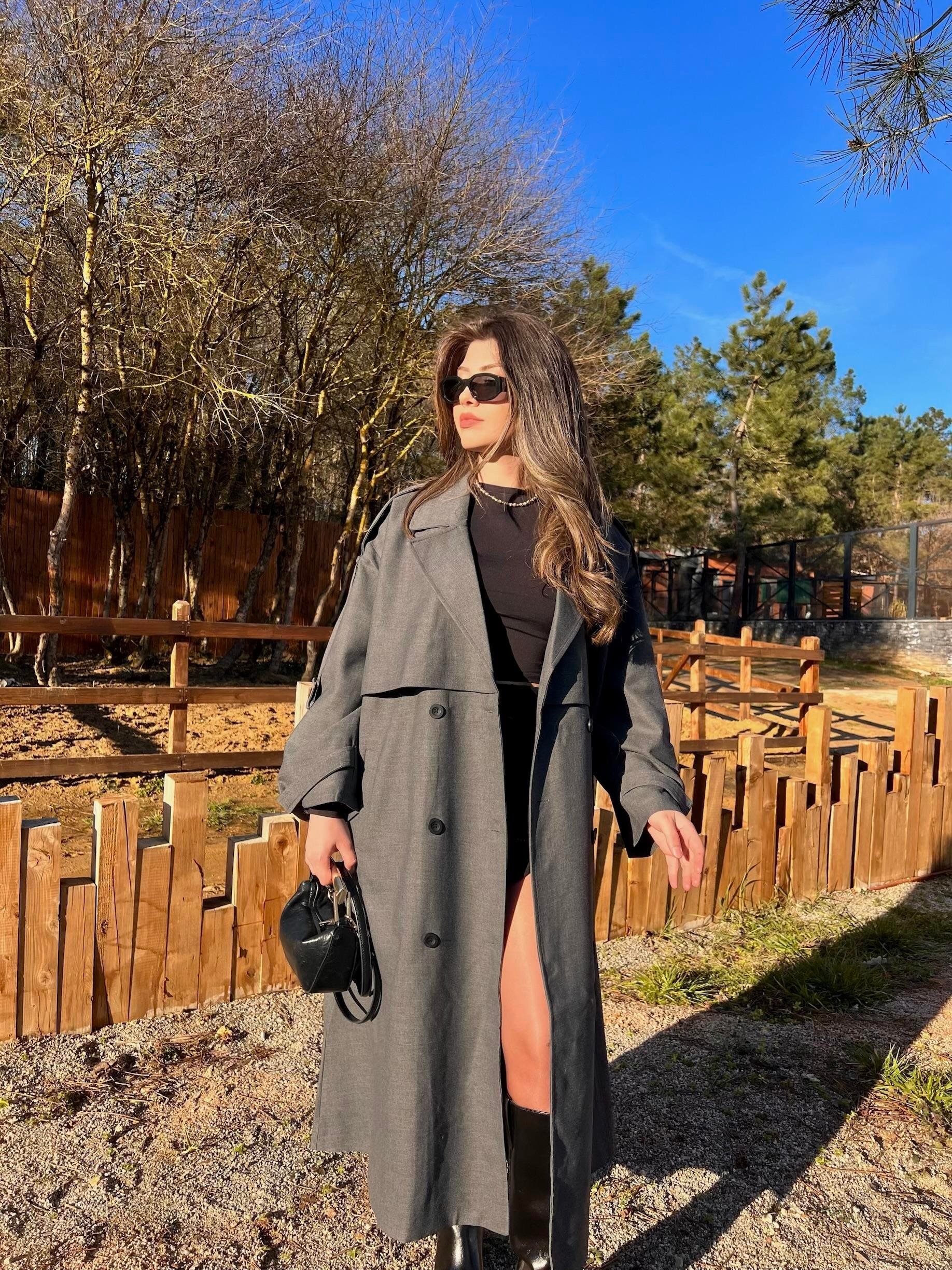 NİSSY BELTED TRENCH