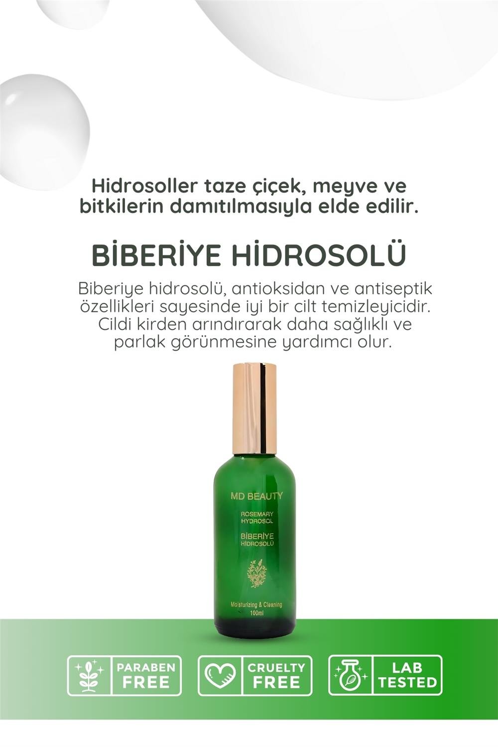 Biberiye-Hidrosolü