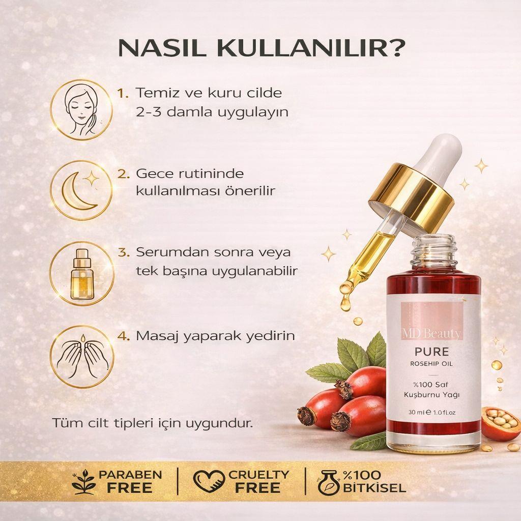 Saf Kuşburnu Yağı