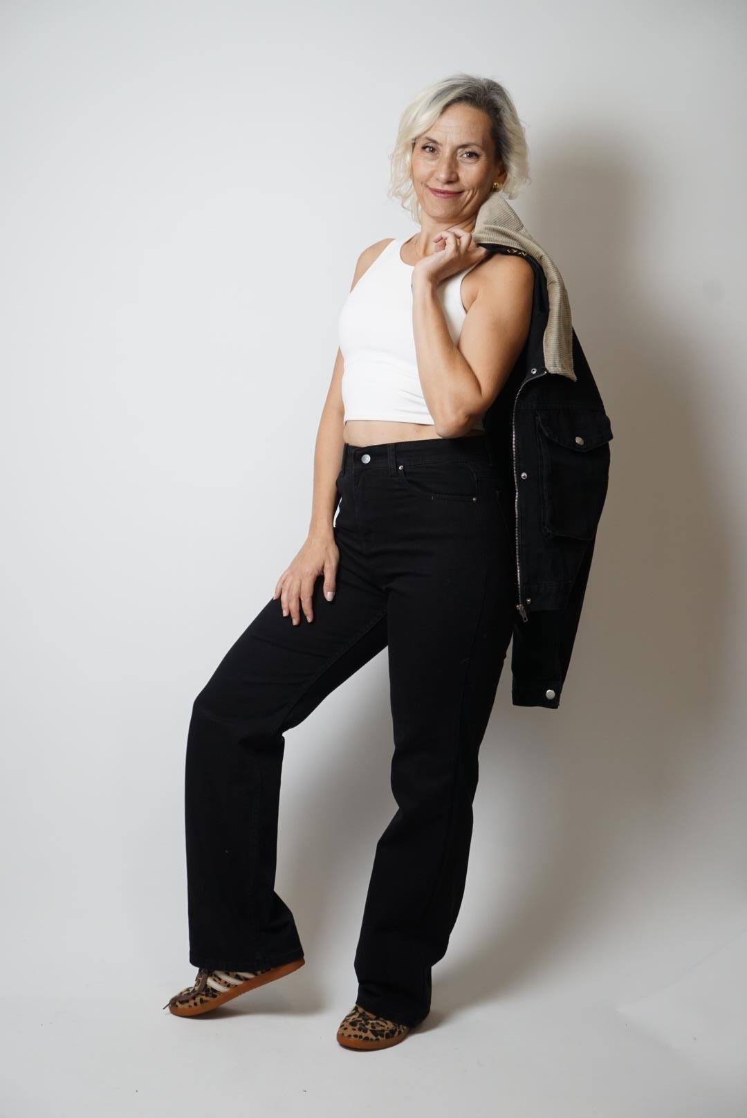 palazzo antrasit pantolon