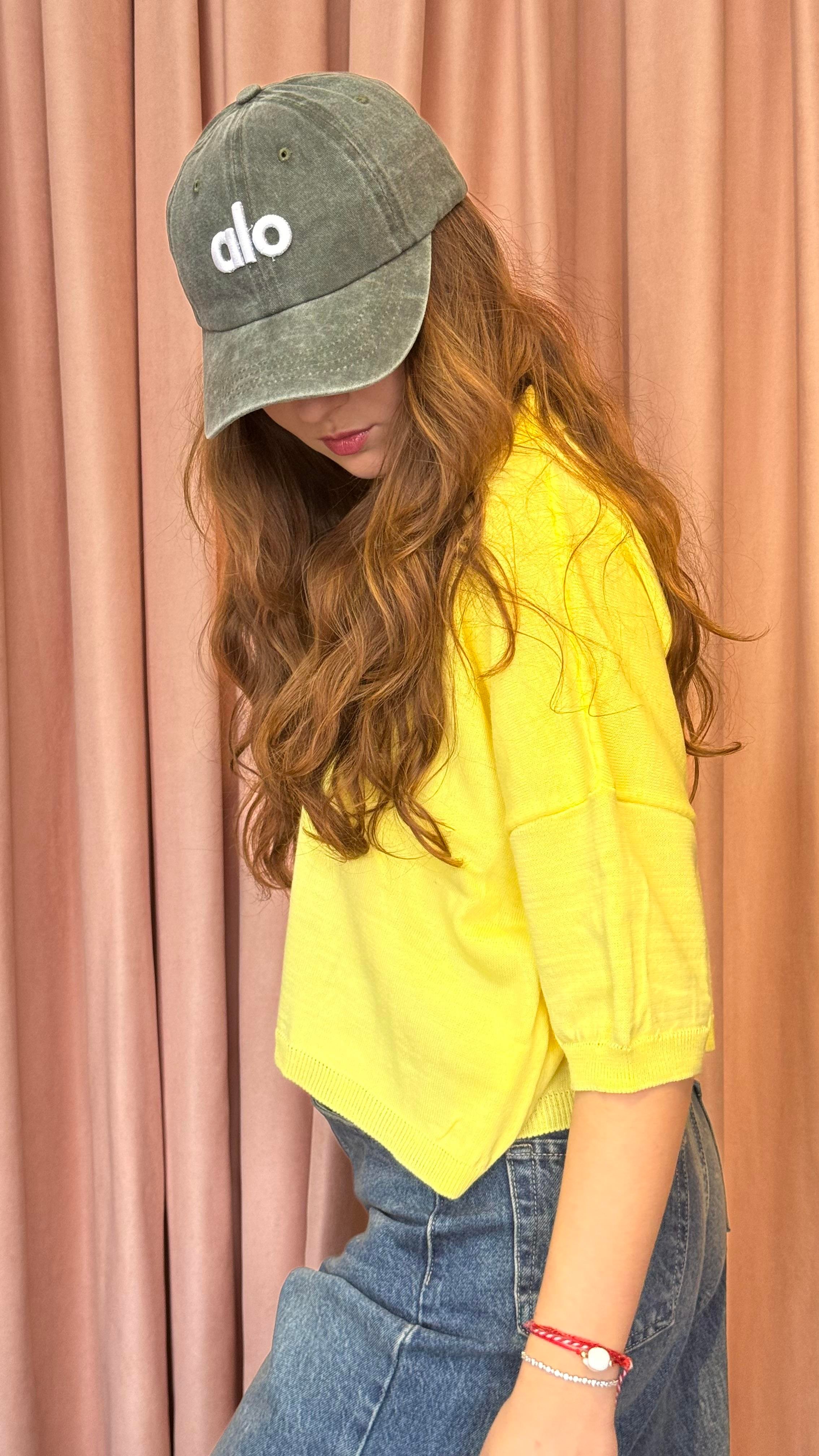 POLO  YAKA CROP BLUZ