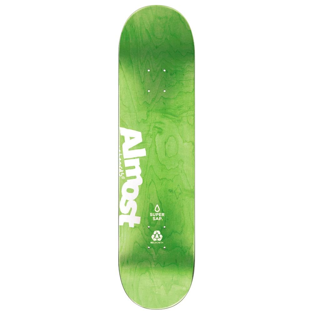 Almost 8,5 Max Rooms Super Sap R7 Skateboard Deck