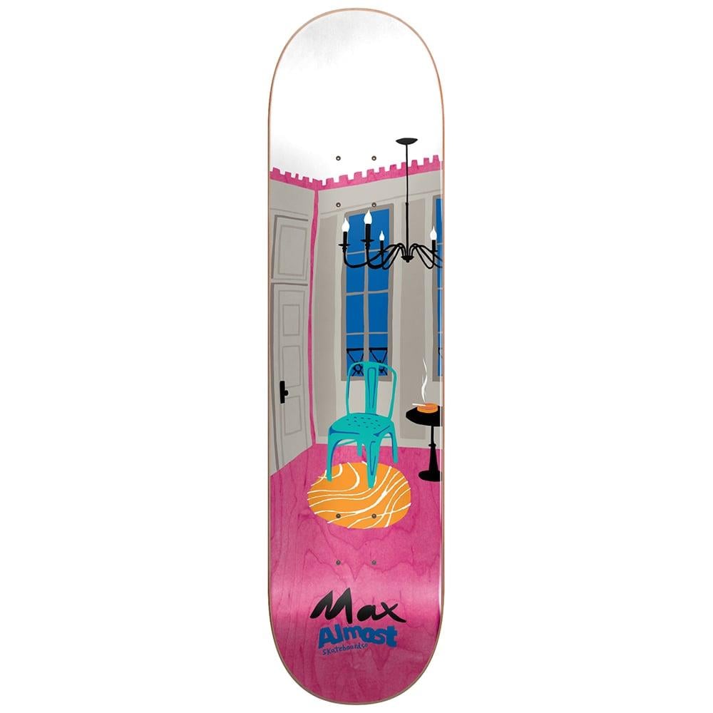 Almost 8,5 Max Rooms Super Sap R7 Skateboard Deck