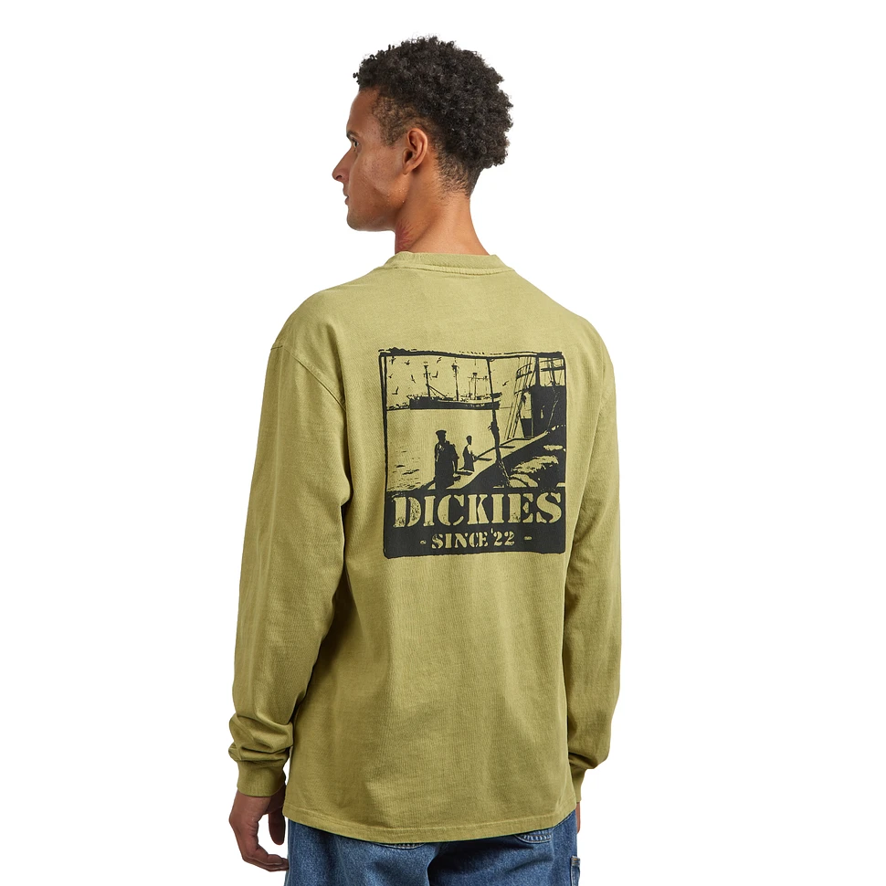 Dickies Harbour Uzun Kollu Tişört I Evergreen Spring
