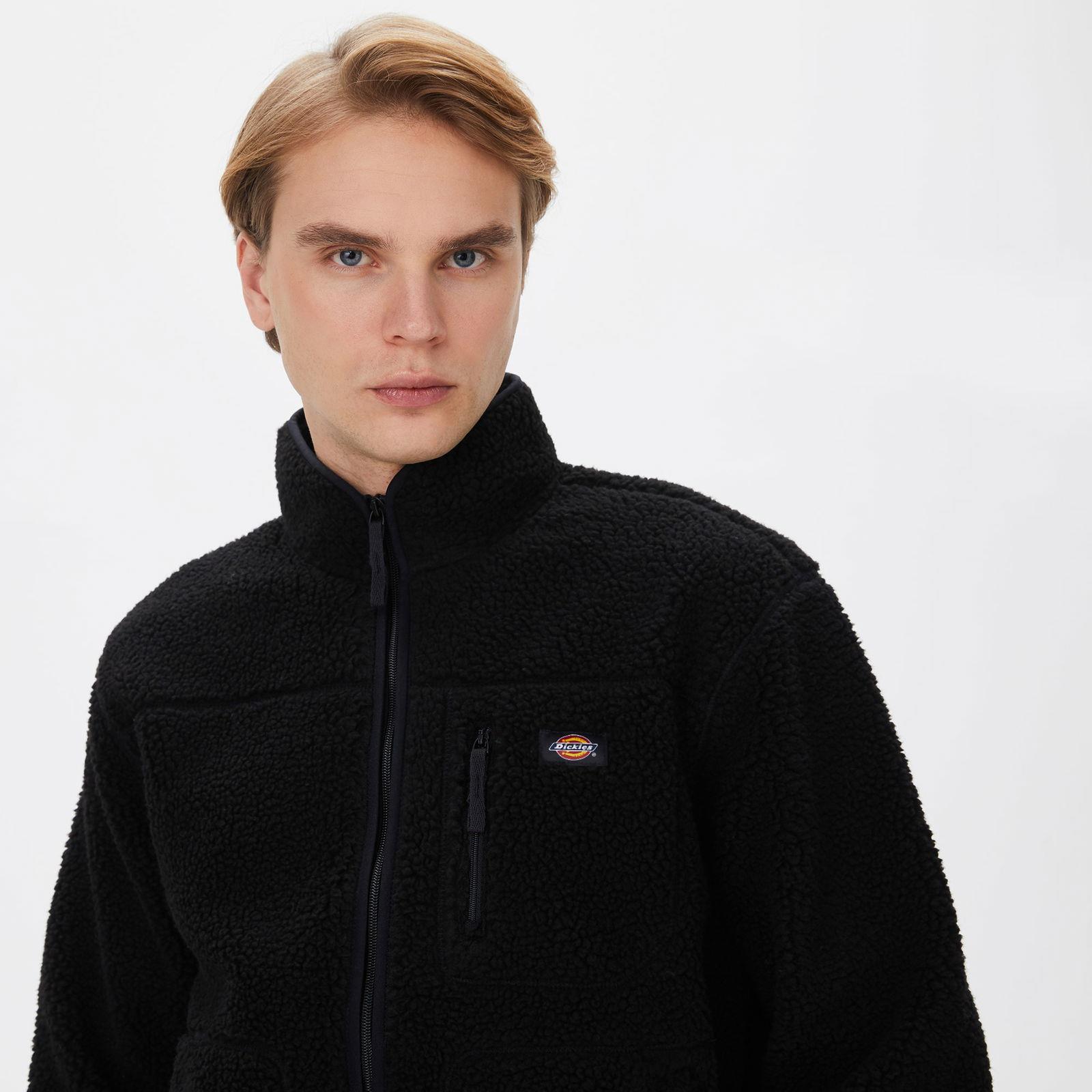Dickies Mount Hope Fleece Erkek Siyah Sweatshirt