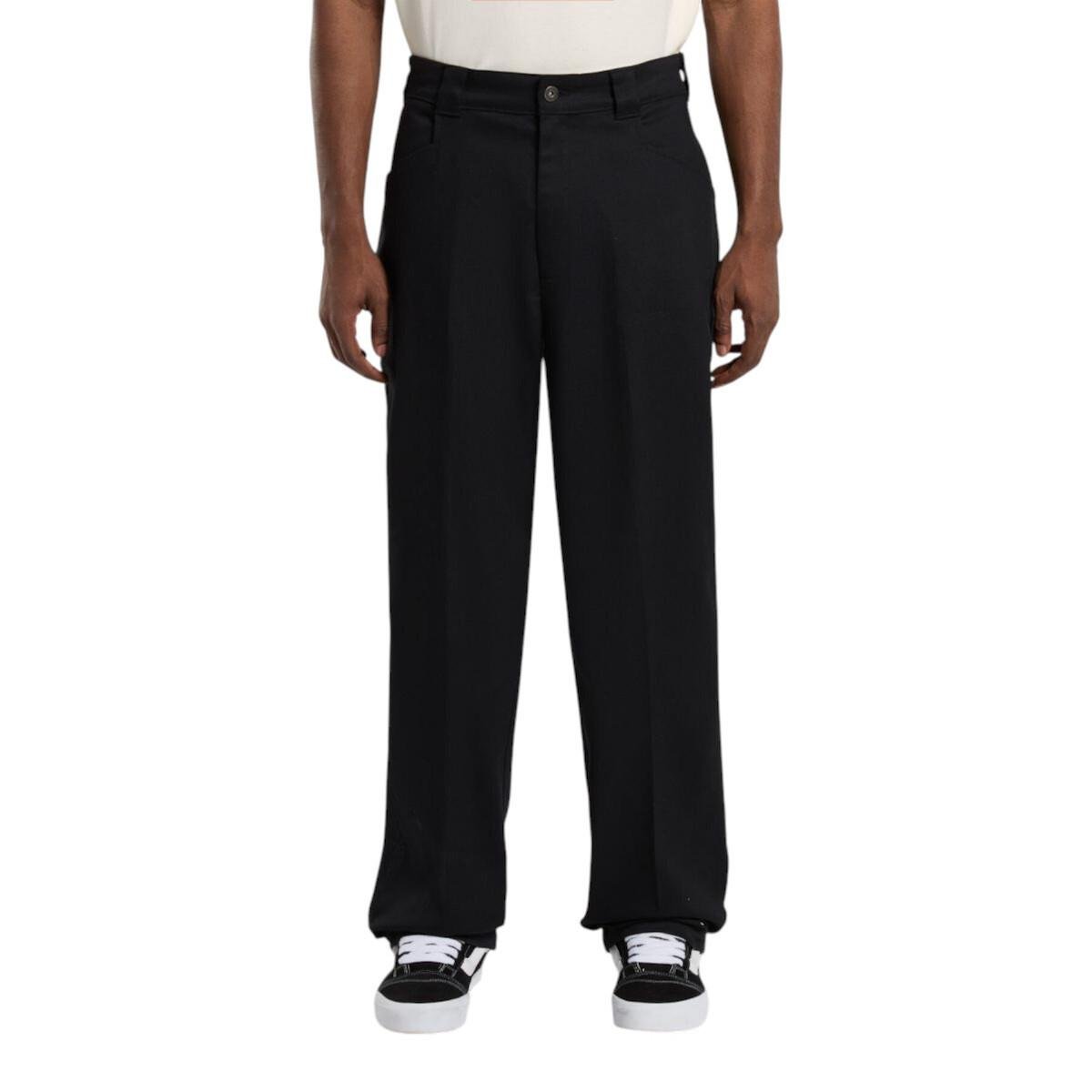 Dickies Trousers in Relaxed Fit Black