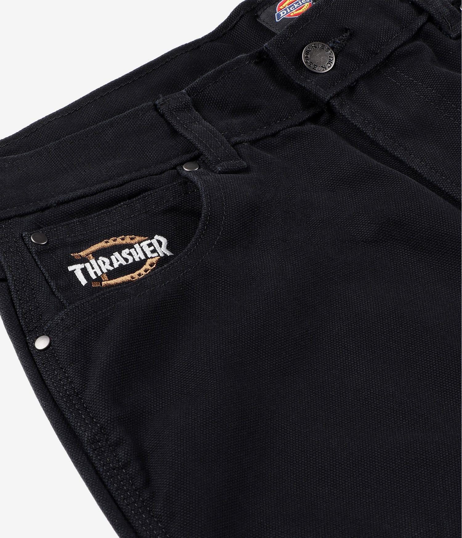 DICKIES X THRASHER LOGO PANTOLON (BLACK)