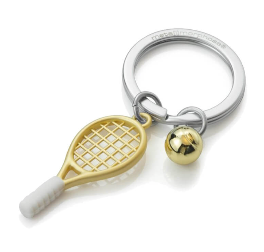 Metalmorphose Tenis Raketi Anahtarlık Gold - MTM317-01