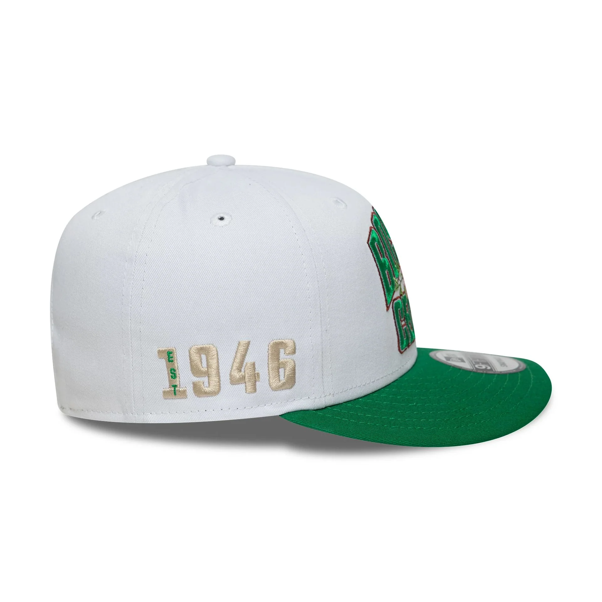 New Era Boston Celtics NBA Wordmark White 9FIFTY Snapback Ayarlanabilir Şapka