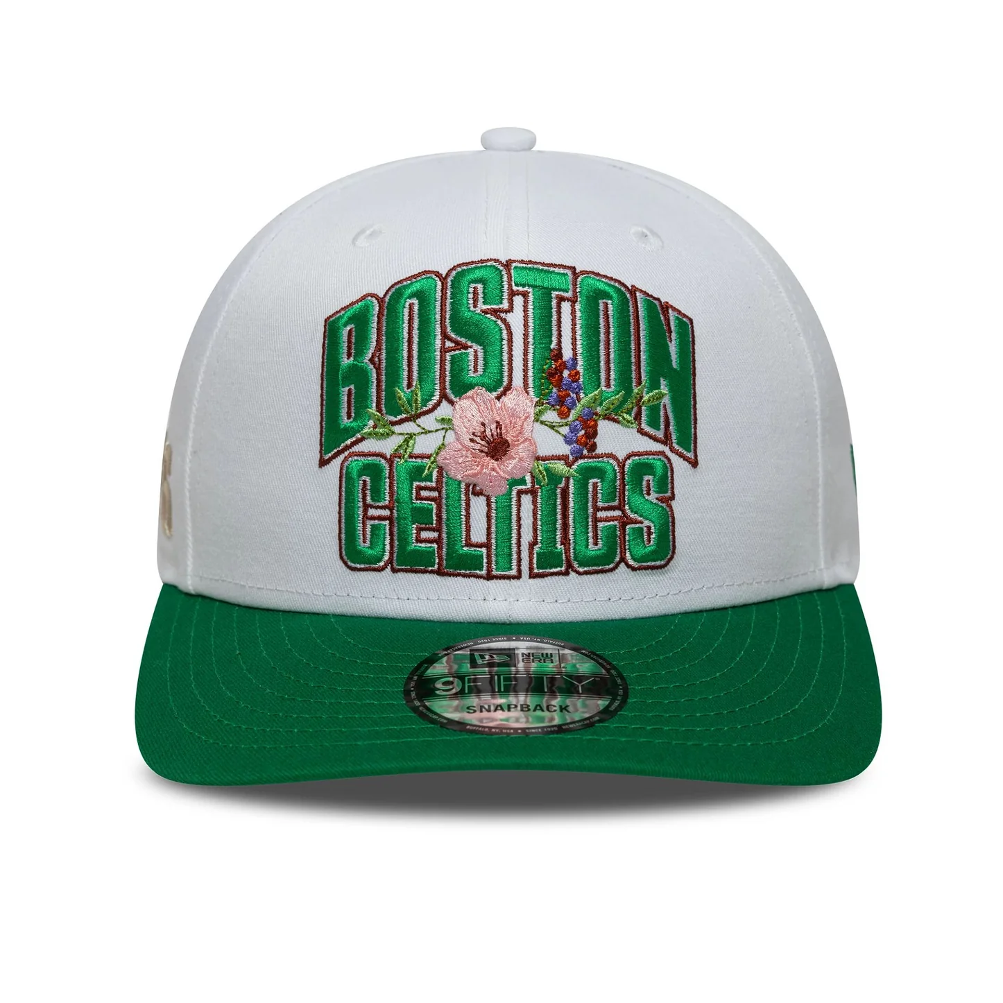 New Era Boston Celtics NBA Wordmark White 9FIFTY Snapback Ayarlanabilir Şapka
