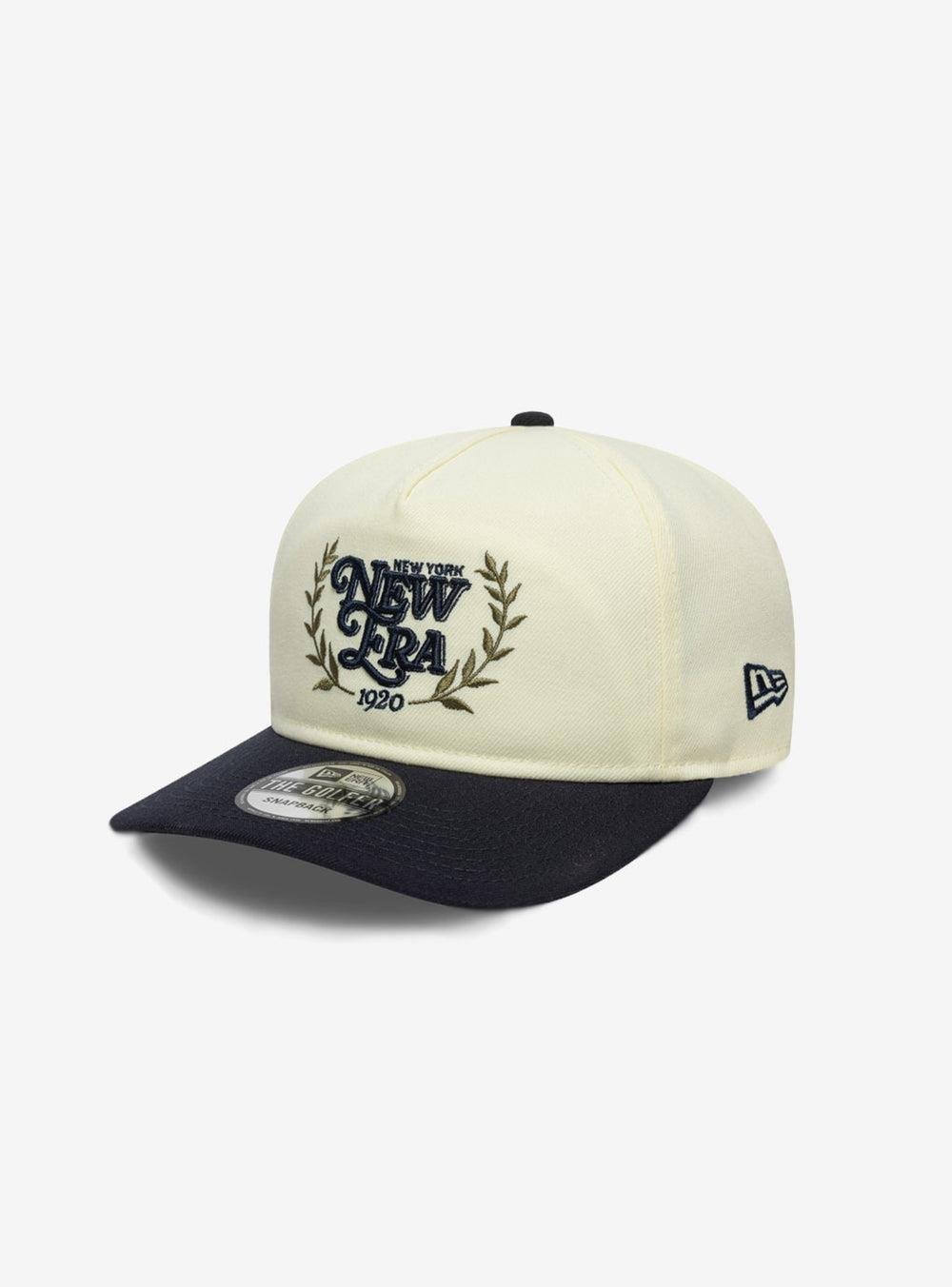 New Era Cream PRE-CURVED Golfer Şapka