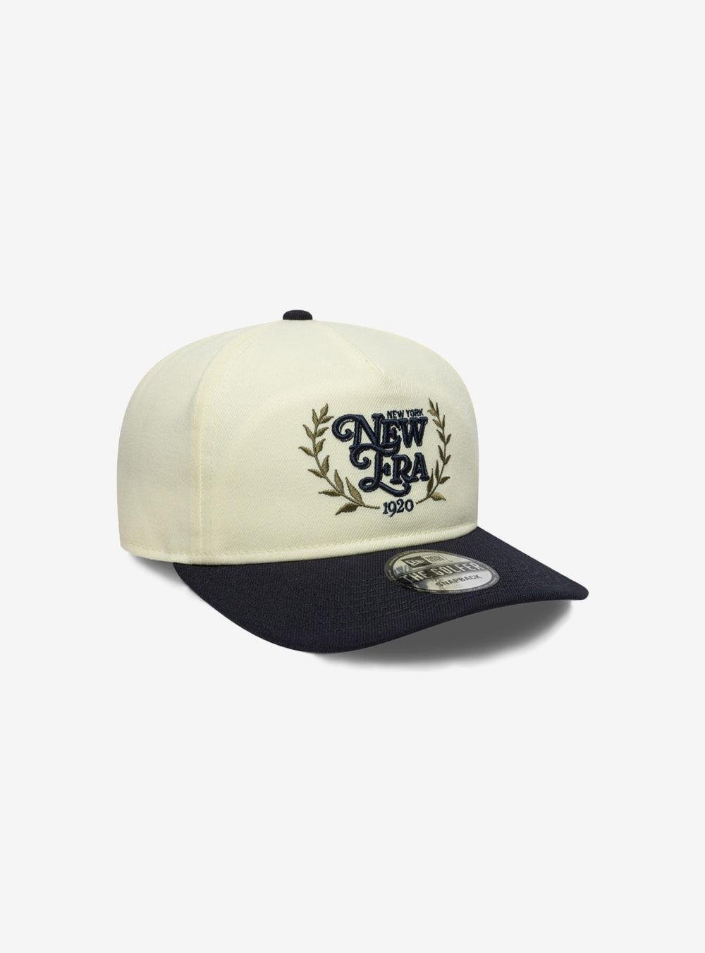 New Era Cream PRE-CURVED Golfer Şapka