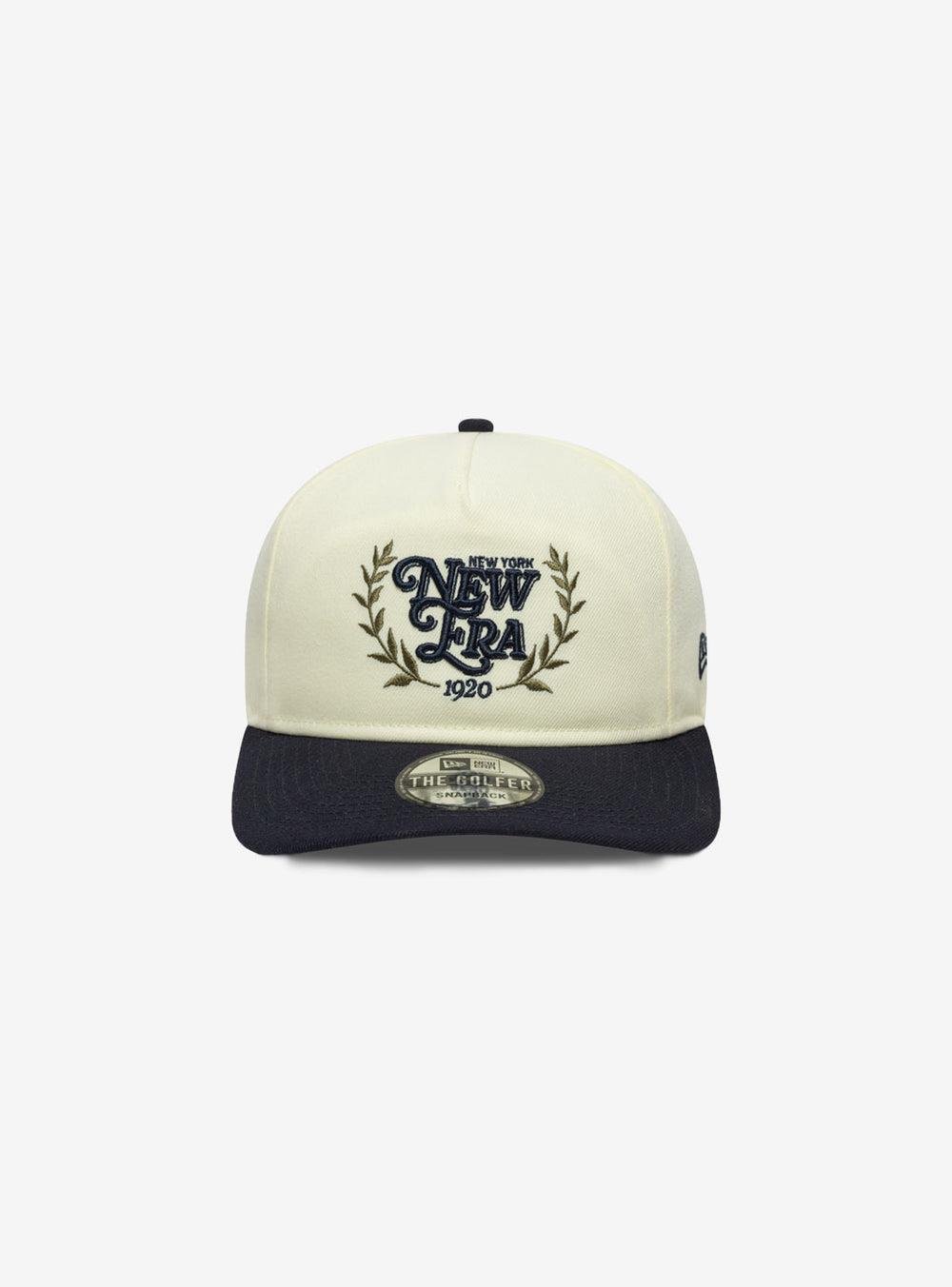 New Era Cream PRE-CURVED Golfer Şapka