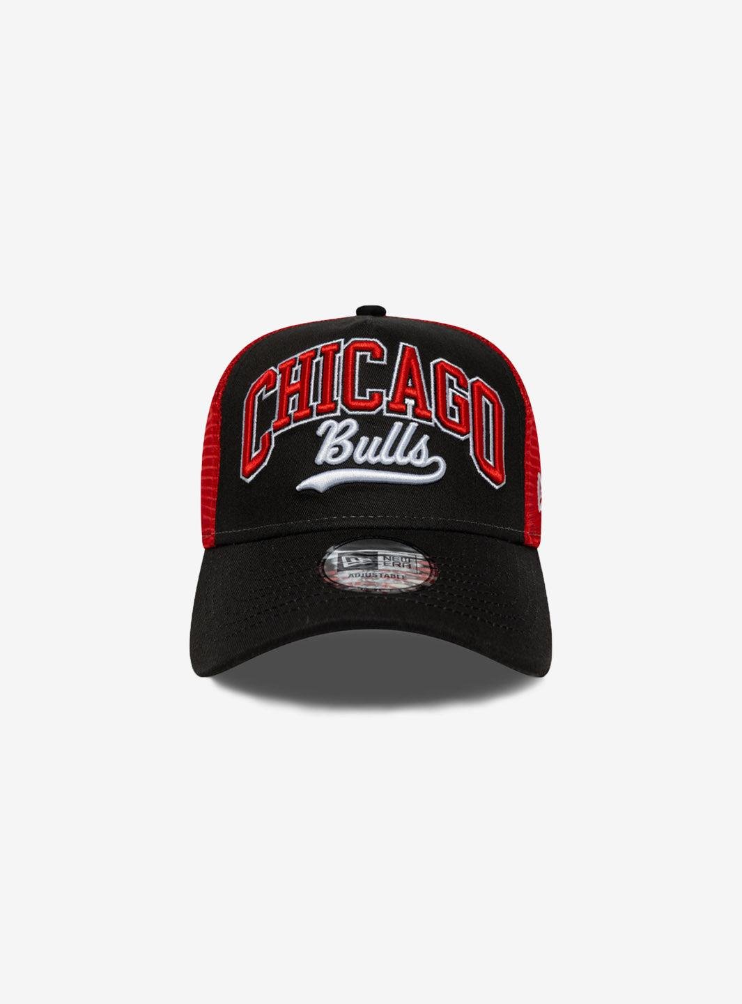 New Era New Era Script Logo 9Forty Trucker Chicago Bulls Şapka