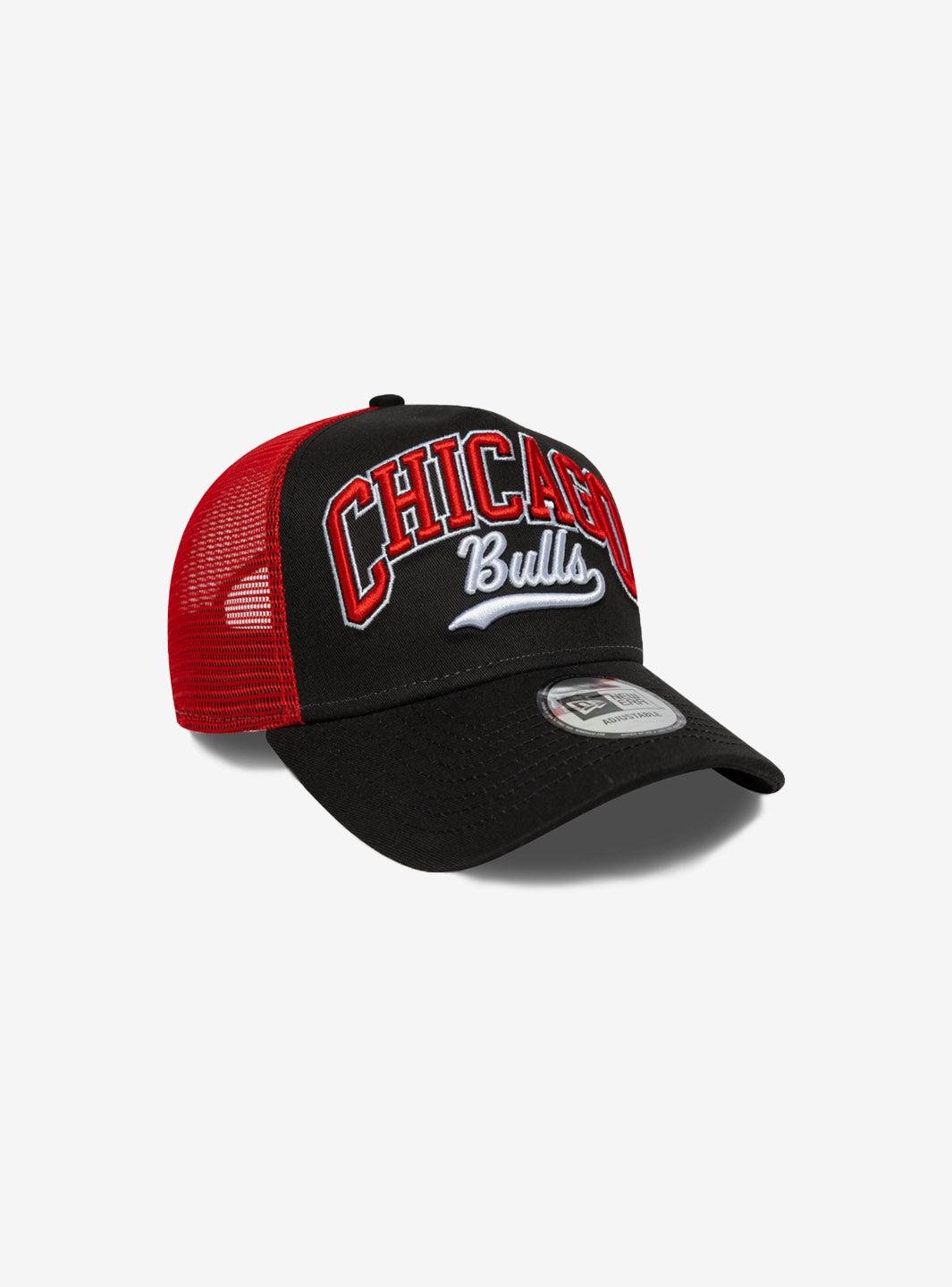 New Era New Era Script Logo 9Forty Trucker Chicago Bulls Şapka