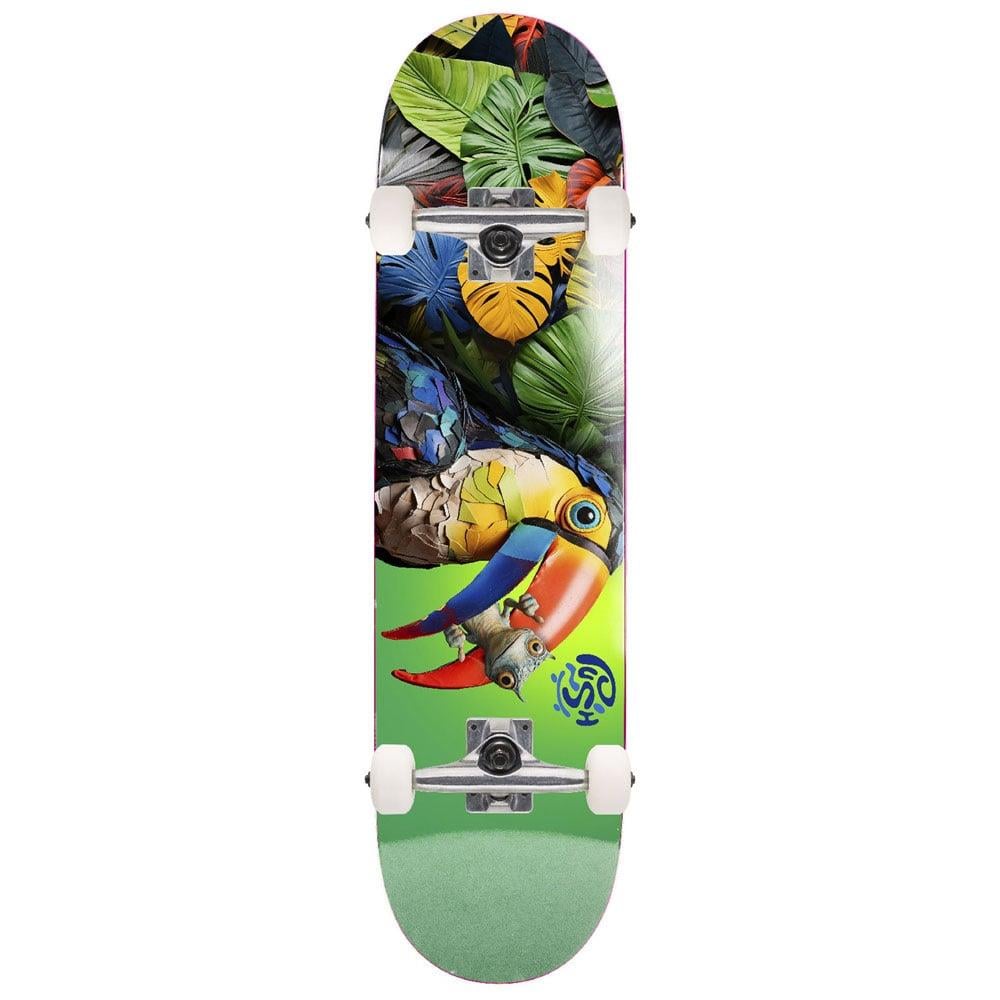 Push 8.0 Toucan FP Green Skateboard Kaykay