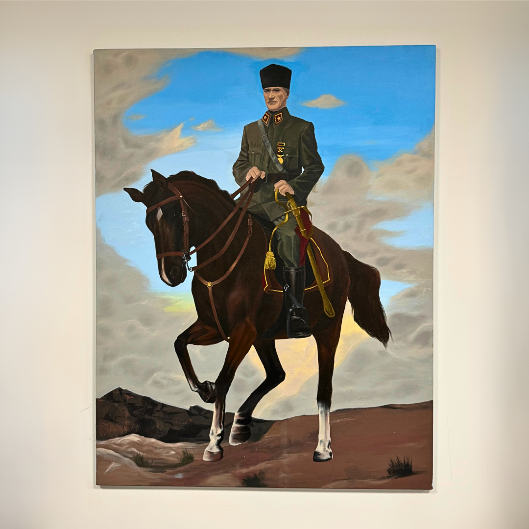 Atatürk, Yağlı Boya El Yapımı Tablo