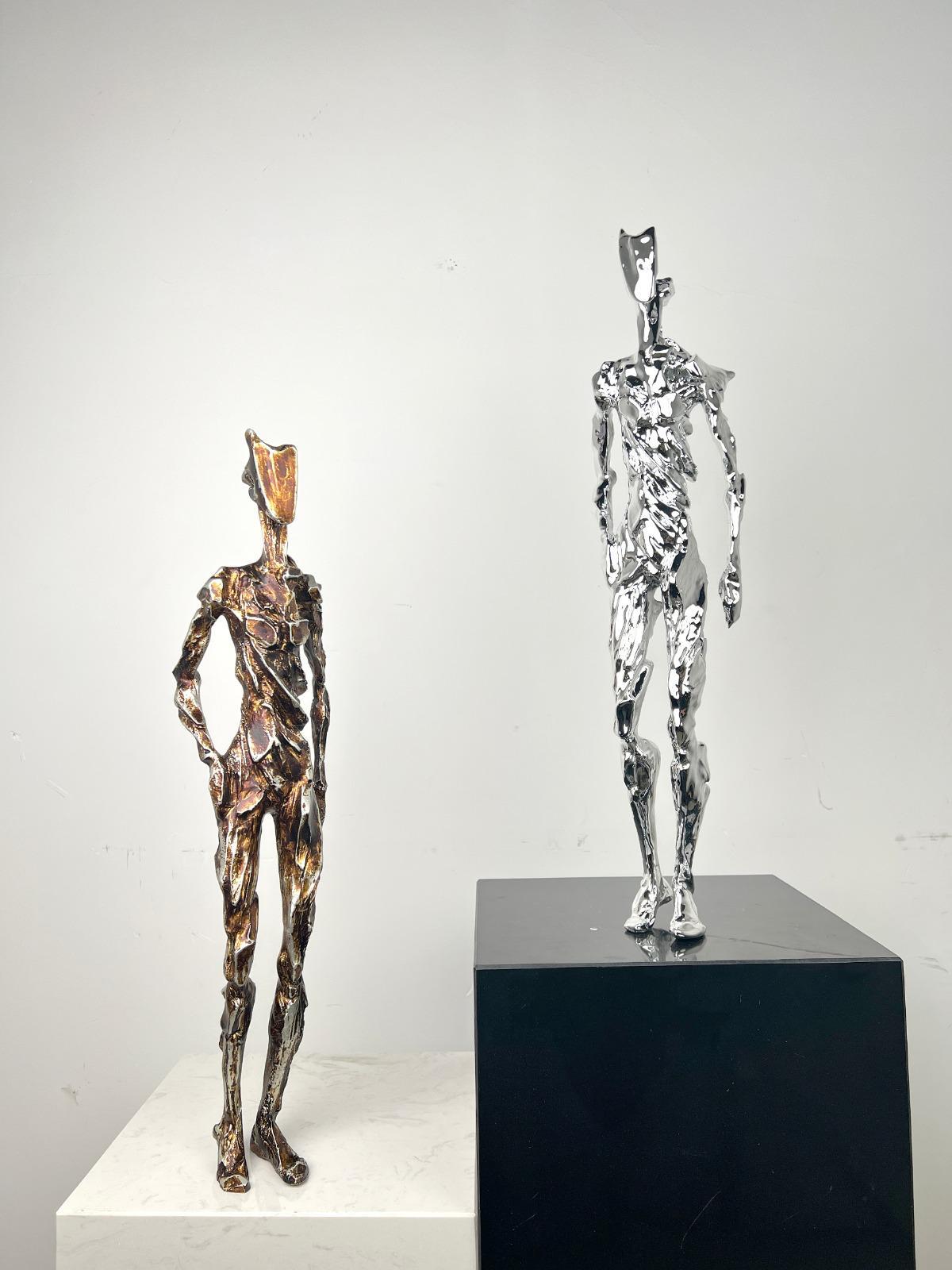 150*110*665 Antique brass Resin